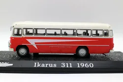 New Atlas 1/72 Ikarus 311 1960 Bus Diecast model Matel Toys Red Edition Collection