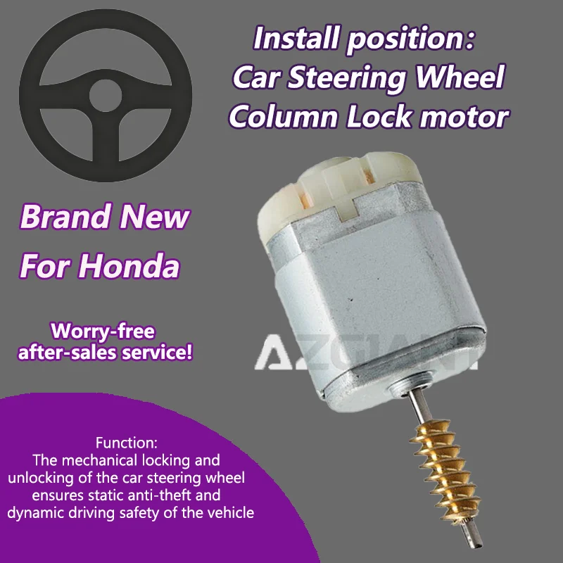 

AZGIANT For 2017-2022 Honda CR-V Car Steering Column Lock Actuator inner motor Anti Theft Car Safety Automatic Locking tool