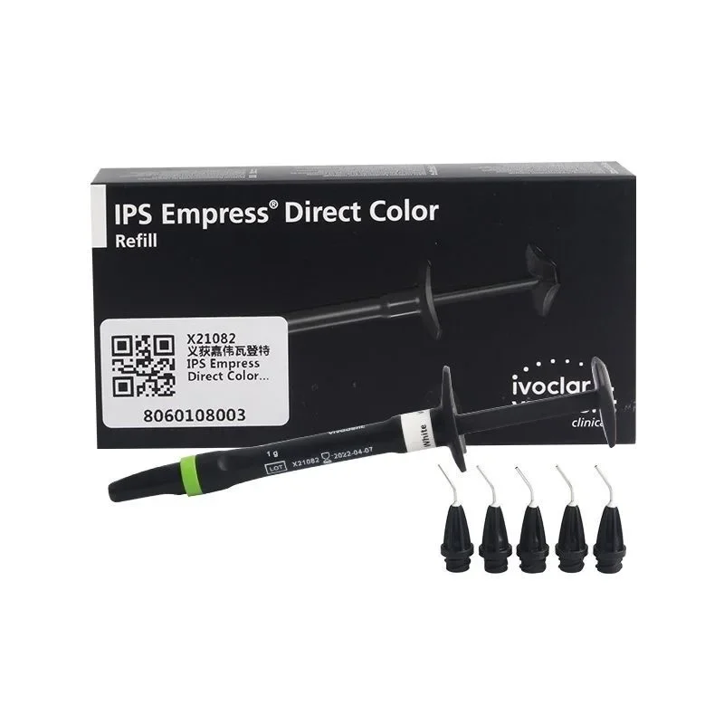 

1g/Syringe Direct Color Composite Light Curing Resin Dental Esthetic Filling Materials Dental Technician Laboratory Materials