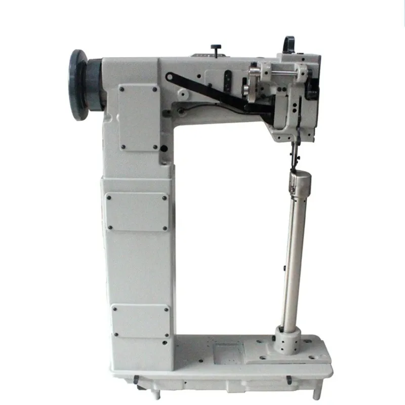 Industrial Walking Foot Sewing Machine High Efficiency Durable Steel With Table Fast Sewing For Jeans Leather Clothes Heavy