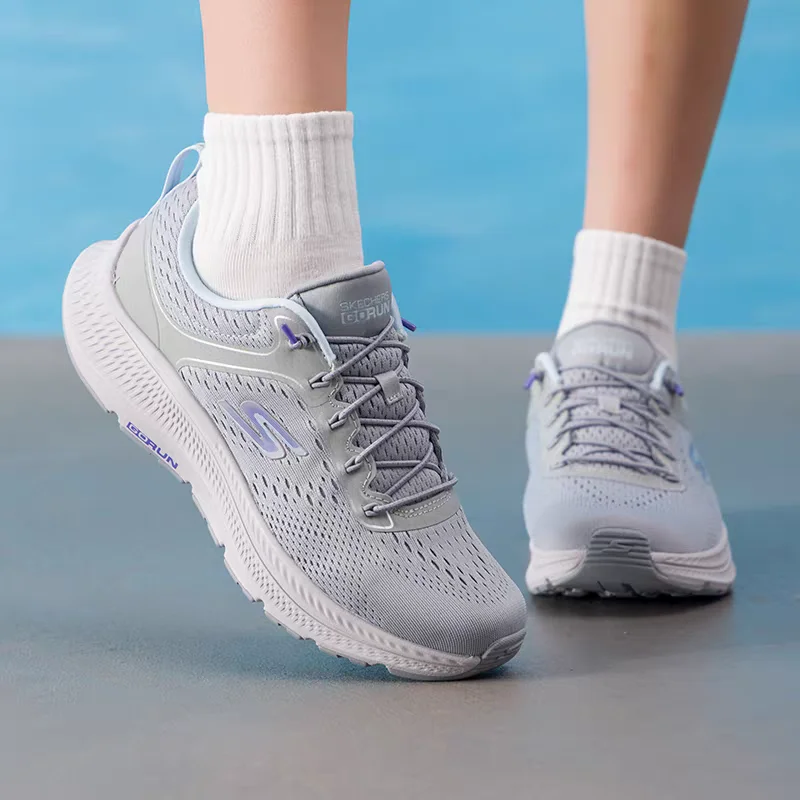 Skechers Women's Shoes Original Low-Top Lightweight Breathable Cushioning New Casual Sports Training Road Running Shoes 128638-Gybl-2