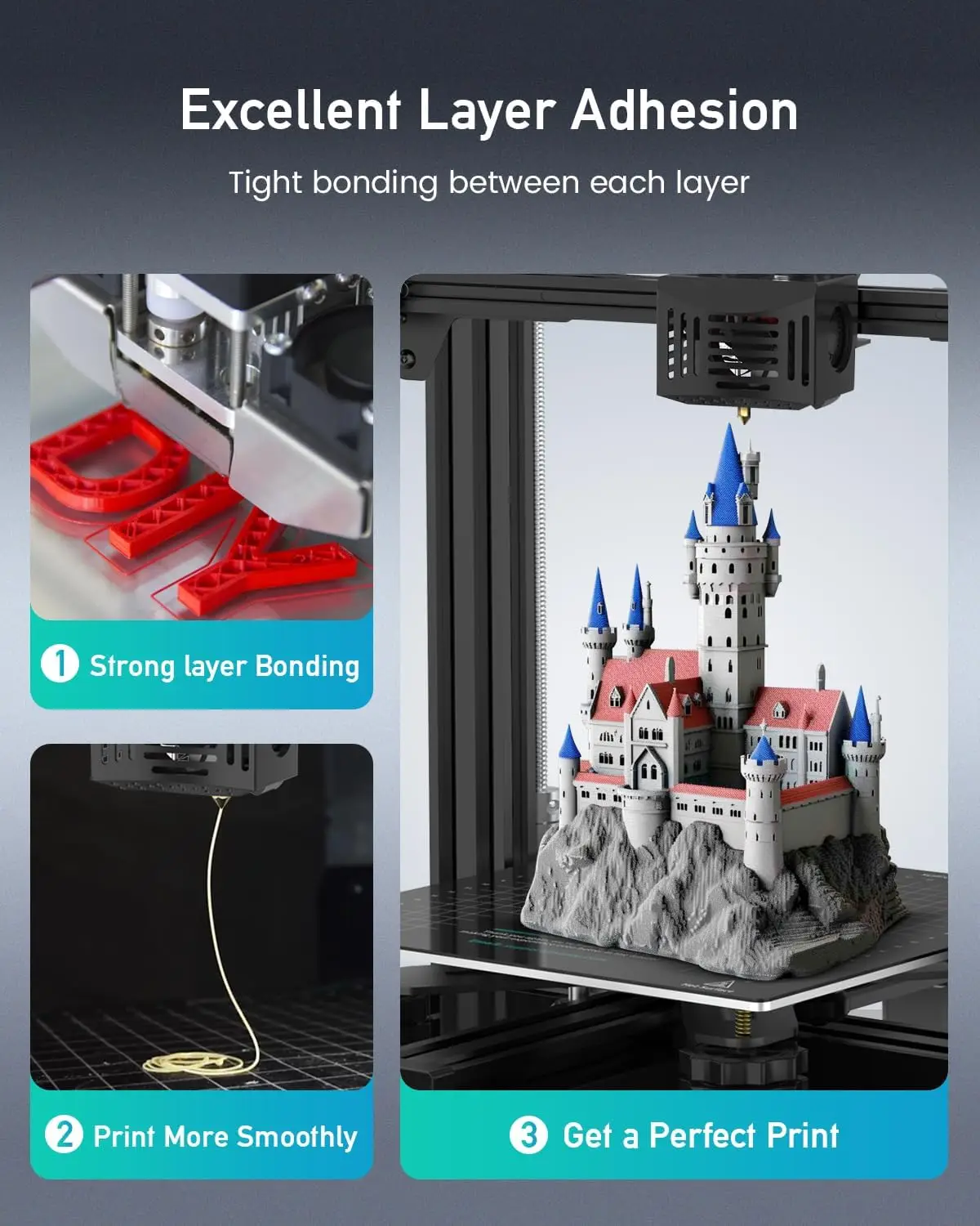 SUNLU 1 rotolo di filamento trasparente PETG/PETG 1,75 ±0,02 mm Bobina da 1 kg (2,2 libbre) Filamento ordinato ad alta tenacità adatto alla maggior parte delle stampanti FDM