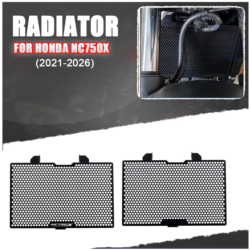 

NC750X Motorcycle Accessories Radiator Grille Guard Cover Protection For HONDA NC 750 X 750X NC750 X 2021 2022 2023 2024 2025
