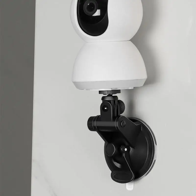 حامل كاميرا 652F سهل التعديل مع قوة شفط 10 رطل، تركيب خيط 1/4 لكاميرات المراقبة، استخدام معدات DSLR