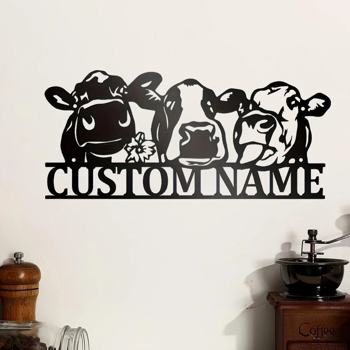 

Откройте для себя очарование настраиваемой металлической вывески коровы: персонализированный номер дома для особого прикосновения