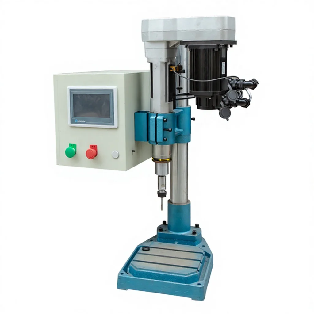 CNC Bench Drilling Machine New Servo Bearing Motor Gear Automatic 2.2KW 600-7000 RPM 1 Year Warranty