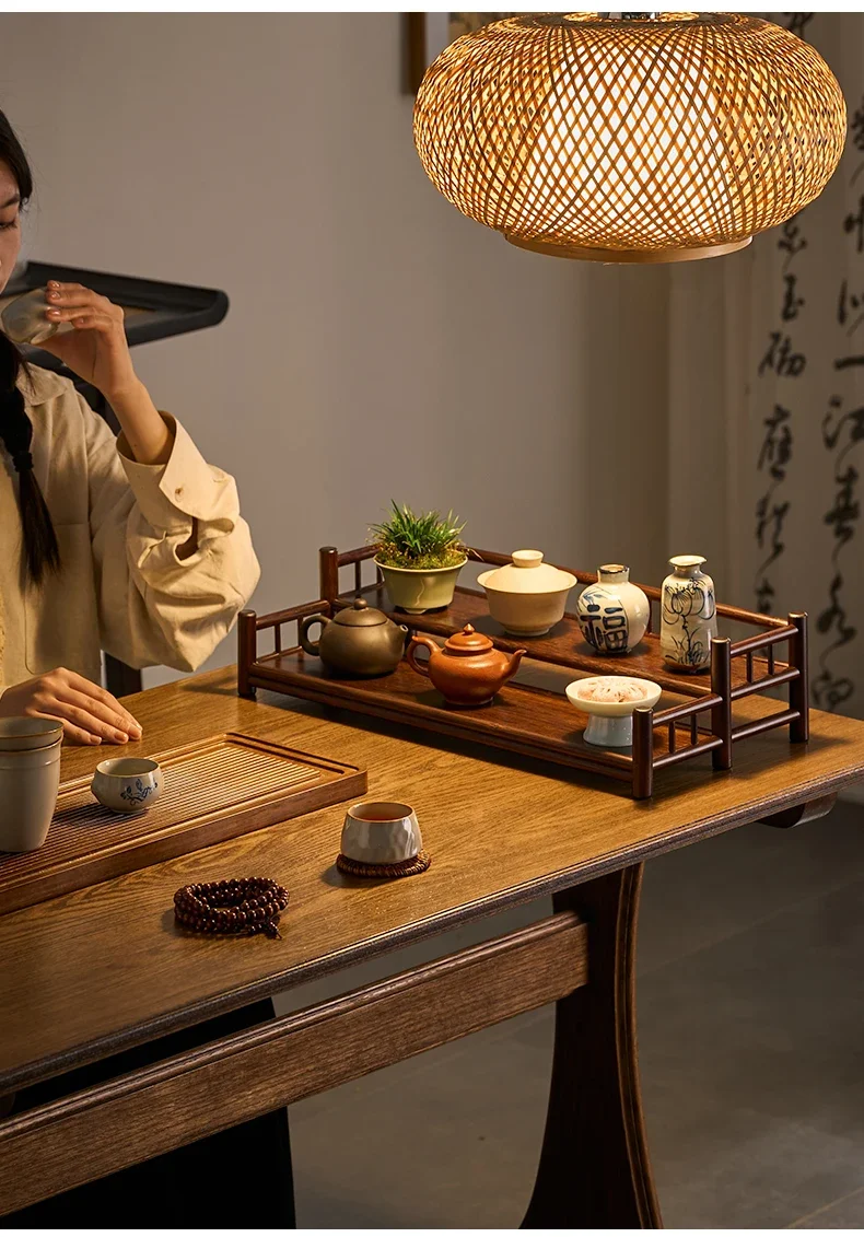 Chinese-style small Bogu frame tea table tabletop ornament retro storage