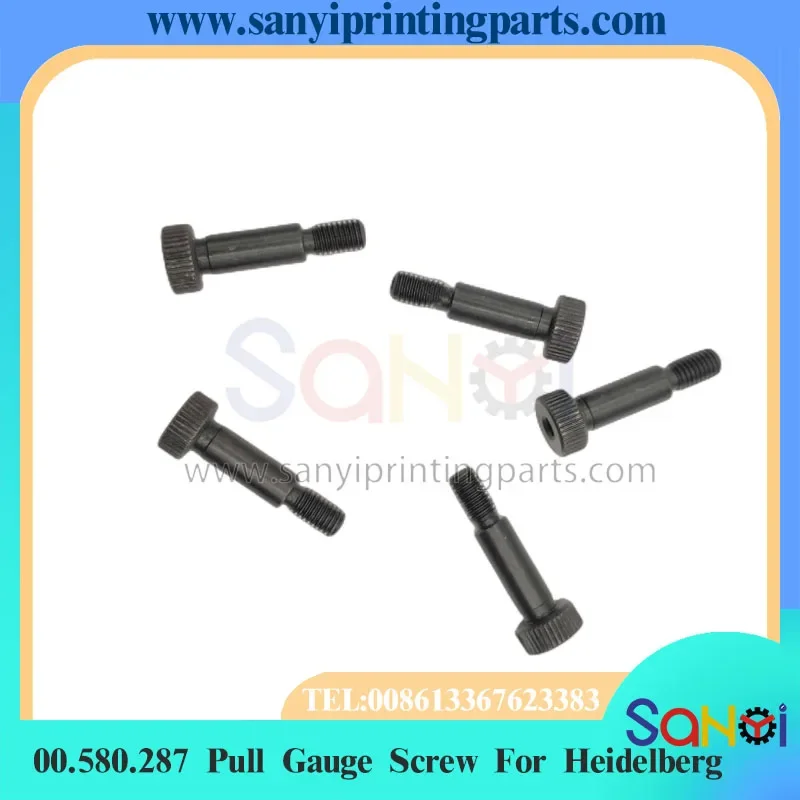

5 шт./лот, лучшее качество 00.580.287, винт манометра для деталей печатной машины Heidelberg