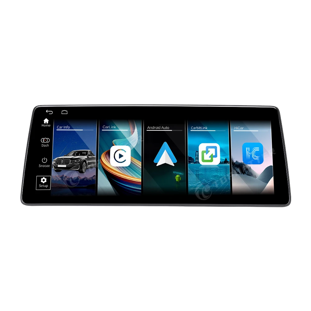 12.8 in CarPlay Voor BMW 7 Serie E65 E66 CCC Systeem 2 K Scherm Autoradio LInux Multimedia Speler Navi Head unit 360
