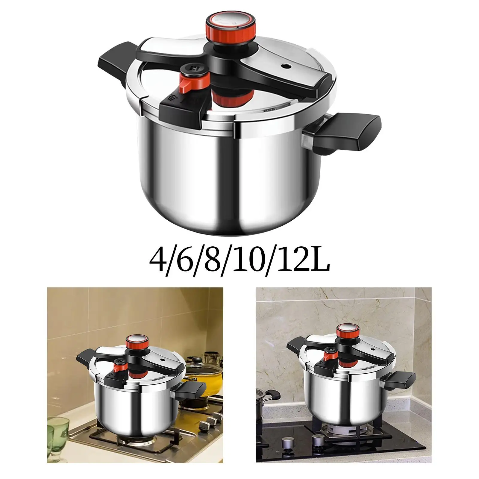 Pressure Cooker Thickened Fast Cooking Induction Cooker Utensils Secure Locking