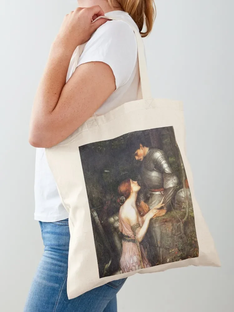 Lamia and the Soldier - John William Waterhouse Tote Bag bags for women Women's shopping bag Tote Bag