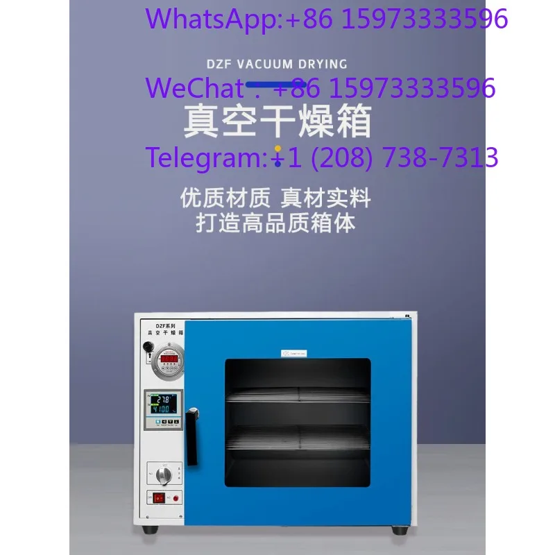 Digital PID Lab Vacuum Heating Equipment DZF-6020Small Constant Temp Electric Vacuum Drying Oven 25LChamber Low Temp Dry Machine