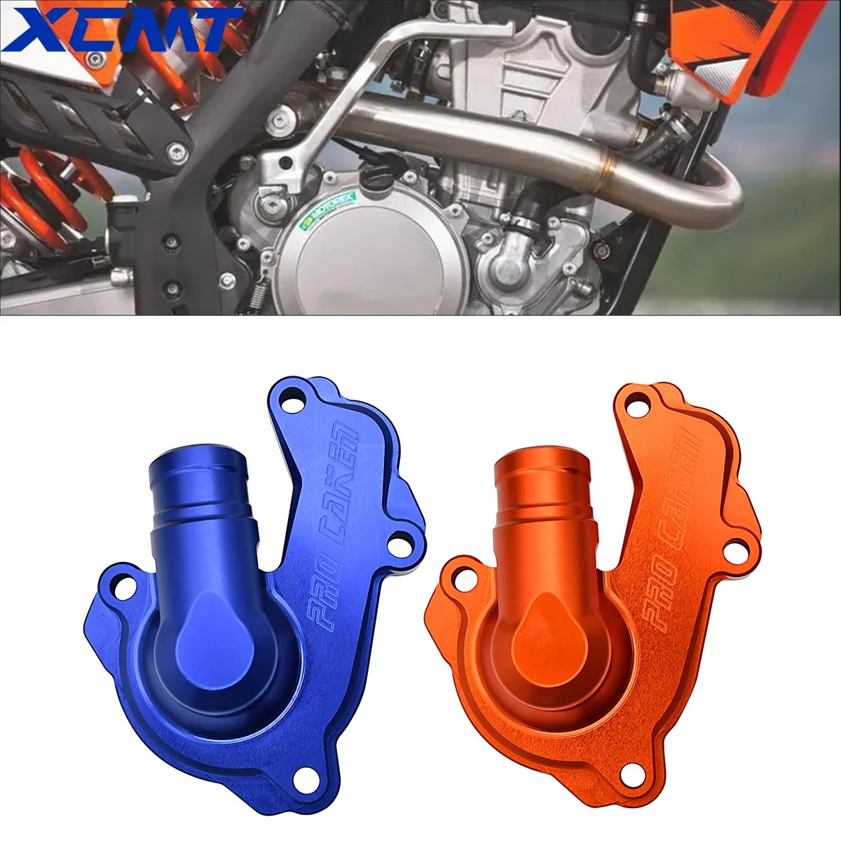 

Для KTM GASGAS EC-F MC-F SX-F EXC-F XC-F XCF-W 250 350 FC FE FX 2016-2021 2022, защитная крышка водяного насоса с ЧПУ для мотоцикла