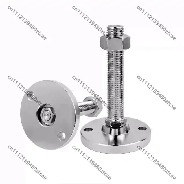 Heavy Duty Double Hole Adjustable Leveling Foot Equipment Support Replacement Spare Parts