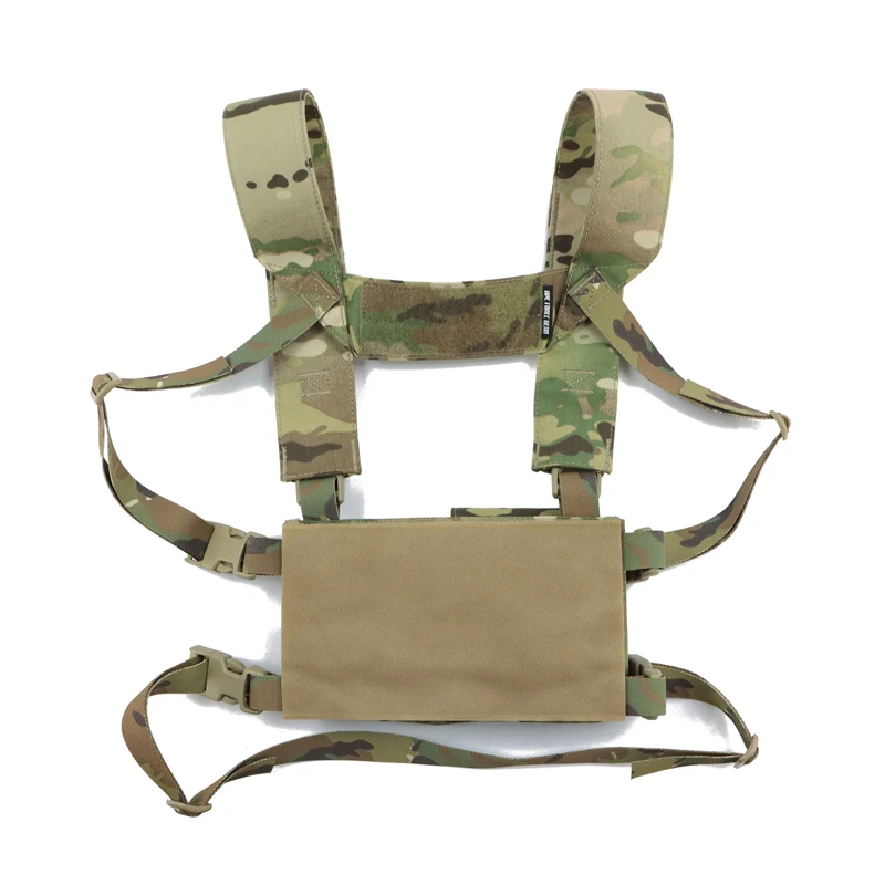 SS สไตล์ MK3 Chest Rig Basics Tactcial หน้าอกแขวนเสื้อกั๊กผสม FCSK LV119 Matte 500D