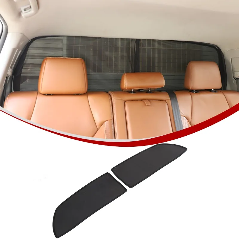 

For 2007-2021 Toyota Tundra Trunk windows Screen Mesh Sunshade (Memory Wire Model) Car Accessories