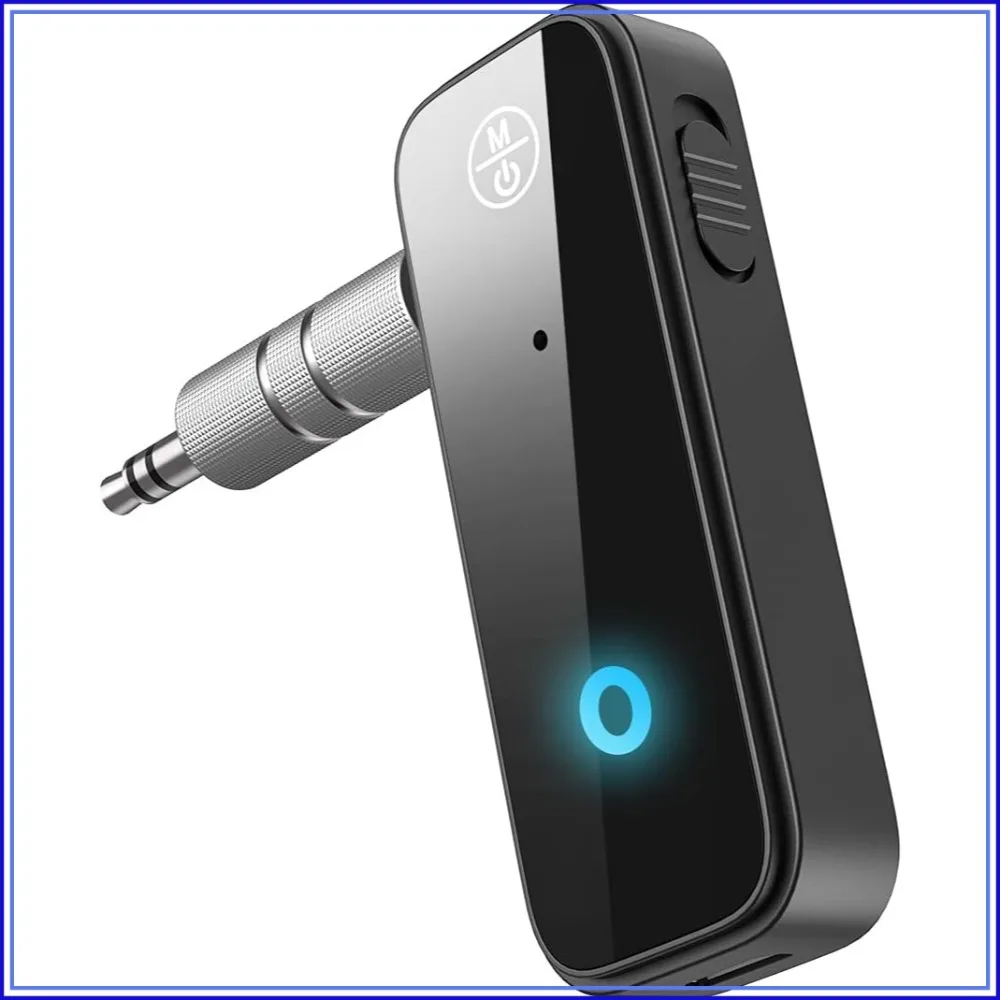 Bluetooth 5.4 Aux Adapter for Car, 2 in 1 Receiver Transmitter, for Car/TV/Speakers/Stereo/Headphones