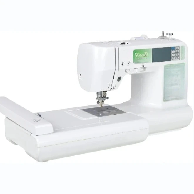 

JK890B Home Use USB Supported Computerized Embroidery Machine 75 Patterns Manual High-Speed Automatic Motor