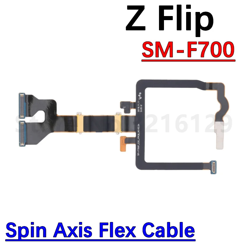 Spin Axis Flex Cable For Samsung Galaxy Z Flip Flip3 Flip4 Flip5 Main Board Motherboard Connector LCD Display Flex Cable