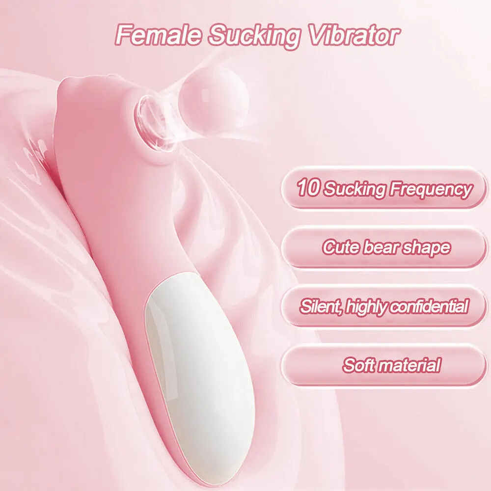 Clit Sucking Vibrator 10 Speed Vibrating Sucker Oral Suction Nipple Clitoris Stimulator Sex Toys For Women Masturbator Product - Image 3