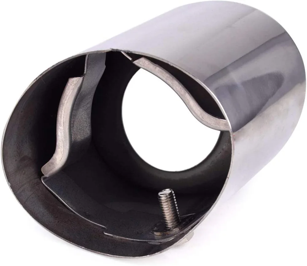 Stainless Steel Tailpipe Exhaust Muffler Tail Pipe Tip Chrome Fit for Honda Accord 2008 2009 2010 2011 2012 2013