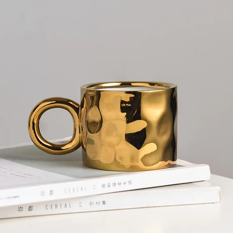 Exquisite Ceramic Mug With Large Ears Original Design Coffee Cup Cup for Tea Cups Original and Funny Cups to Give Away Drinkware