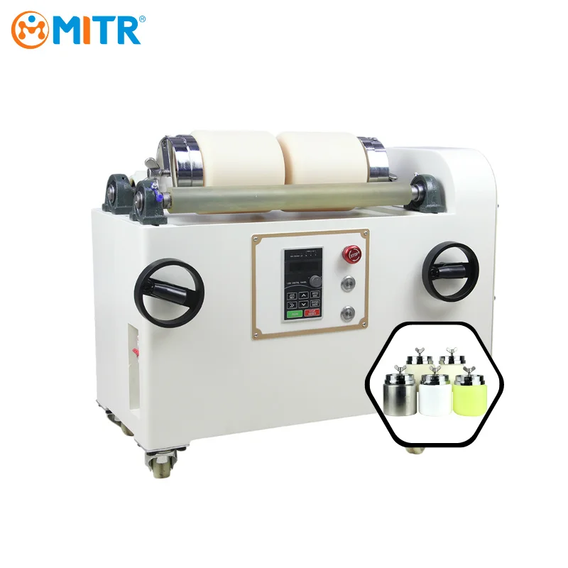 Lab Grinding Fine Powder Roller Jar Mill Small Roll Ball Grinding Mill