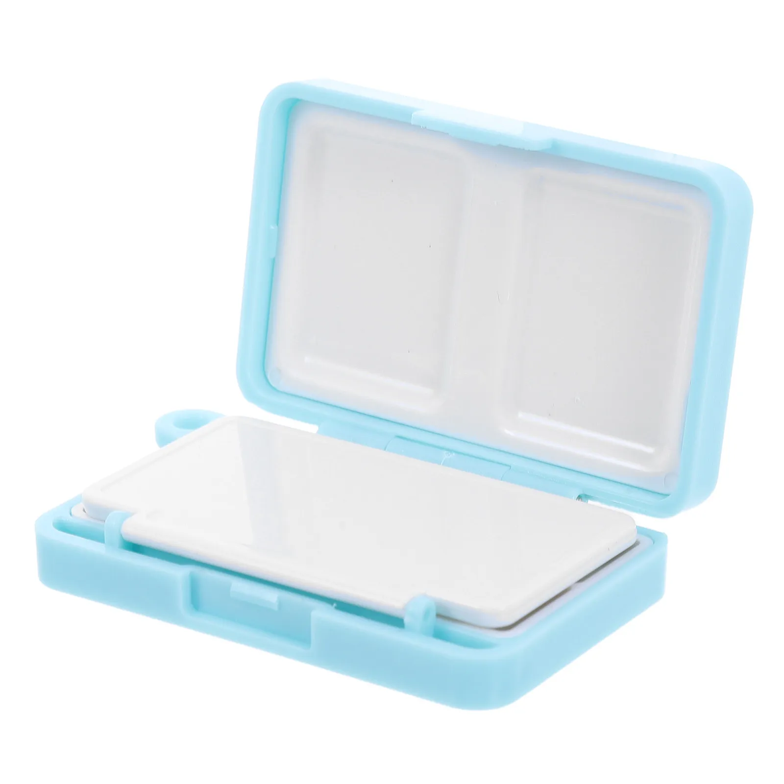 Paint Storage Box Palette Portable Watercolor Mixing Tray Halloween Christmas New Year Mini Paint Palette Box Colors