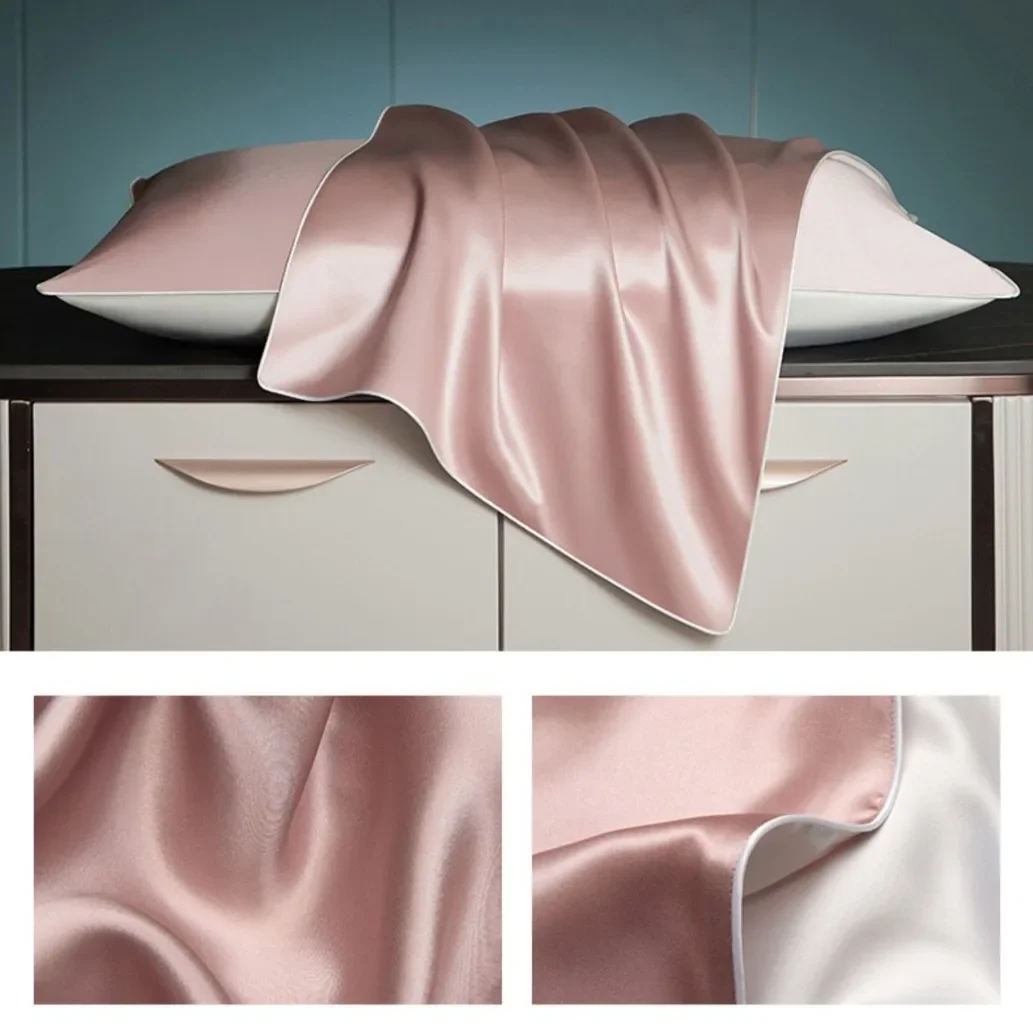 

Single-sided silk pillowcase Bedding 16 Mimisang silk pillowcase Envelope silk pillow core kit