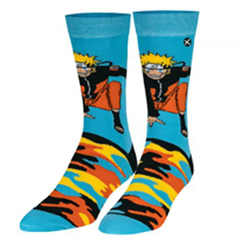 New Naruto Socks Cartoon Anime Kawaii Uzumaki Naruto Cotton Socks Mid-calf Men and Women\'s Warm Sock Gifts Average Size