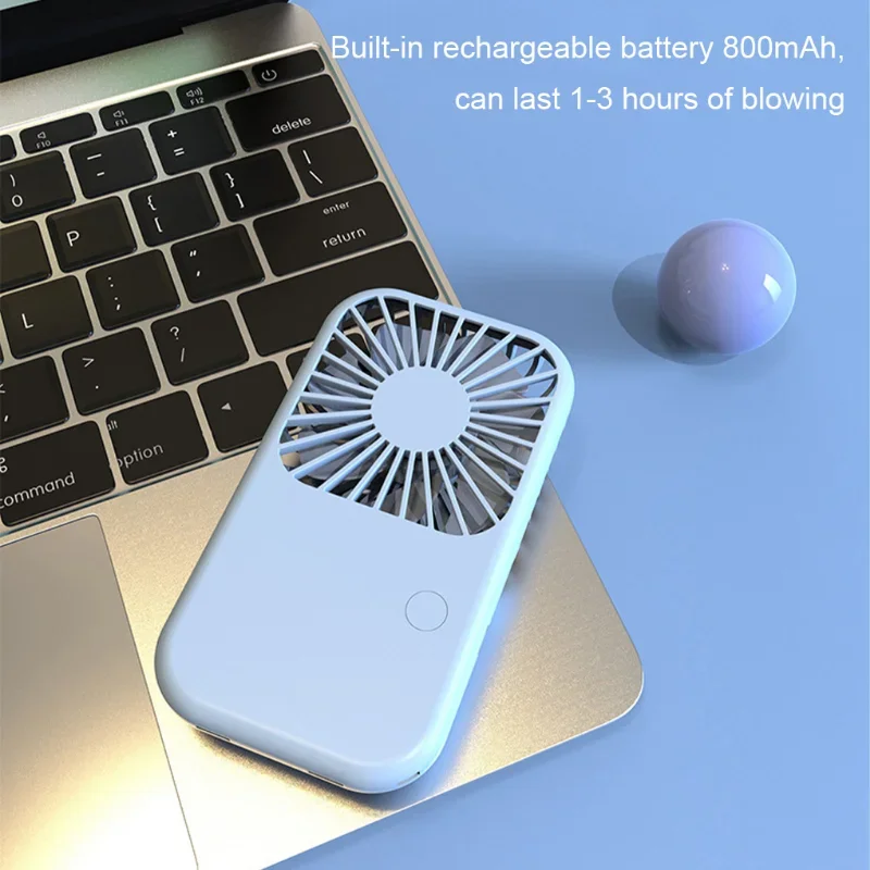 Handheld Small Fans Portable Mini Fan USB Rechargeable Blower Turbo Ultra-quiet Handheld Air Blower Cooling Appliances Fans