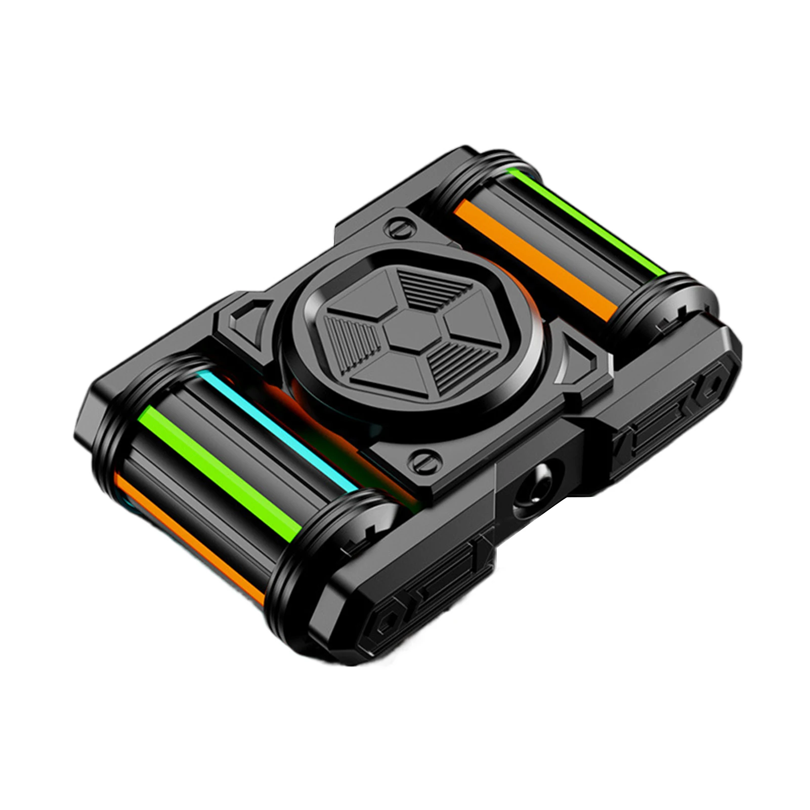 

Metal Hardcore Mecha Tank Shape Finger GyroToy For Stress Relief And Fun Toys To Relieve Stress Black