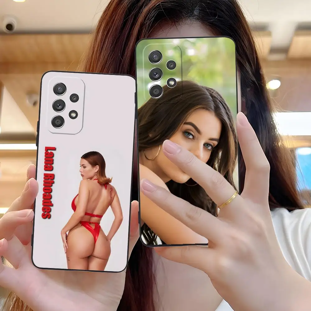 

Lana Rhodes Phone Case for Samsung Galaxy M55 54 42 35 34 33 32 23 22 15 14 13 12 F55 5G Soft TPU Shockproof Cover