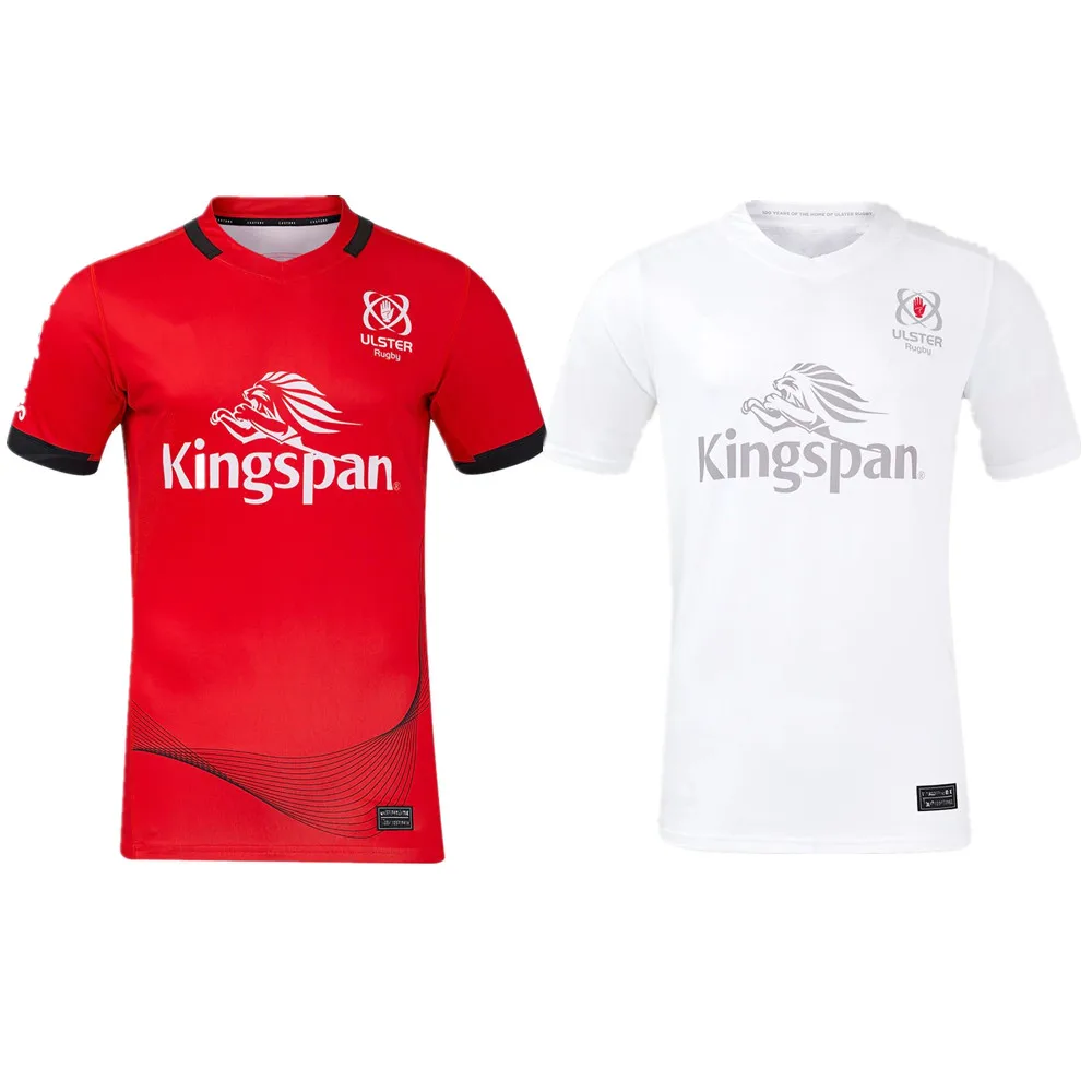 Ulster home and awayラグビージャージー、Tシャツ、2020