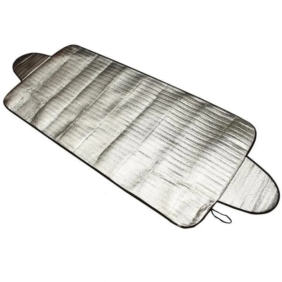 Car Windshield Sunshade Curtain Front Window Sun Shade Protector Foldable Car UV Protection Sunshade Auto Windscreen Visor Cover image 5