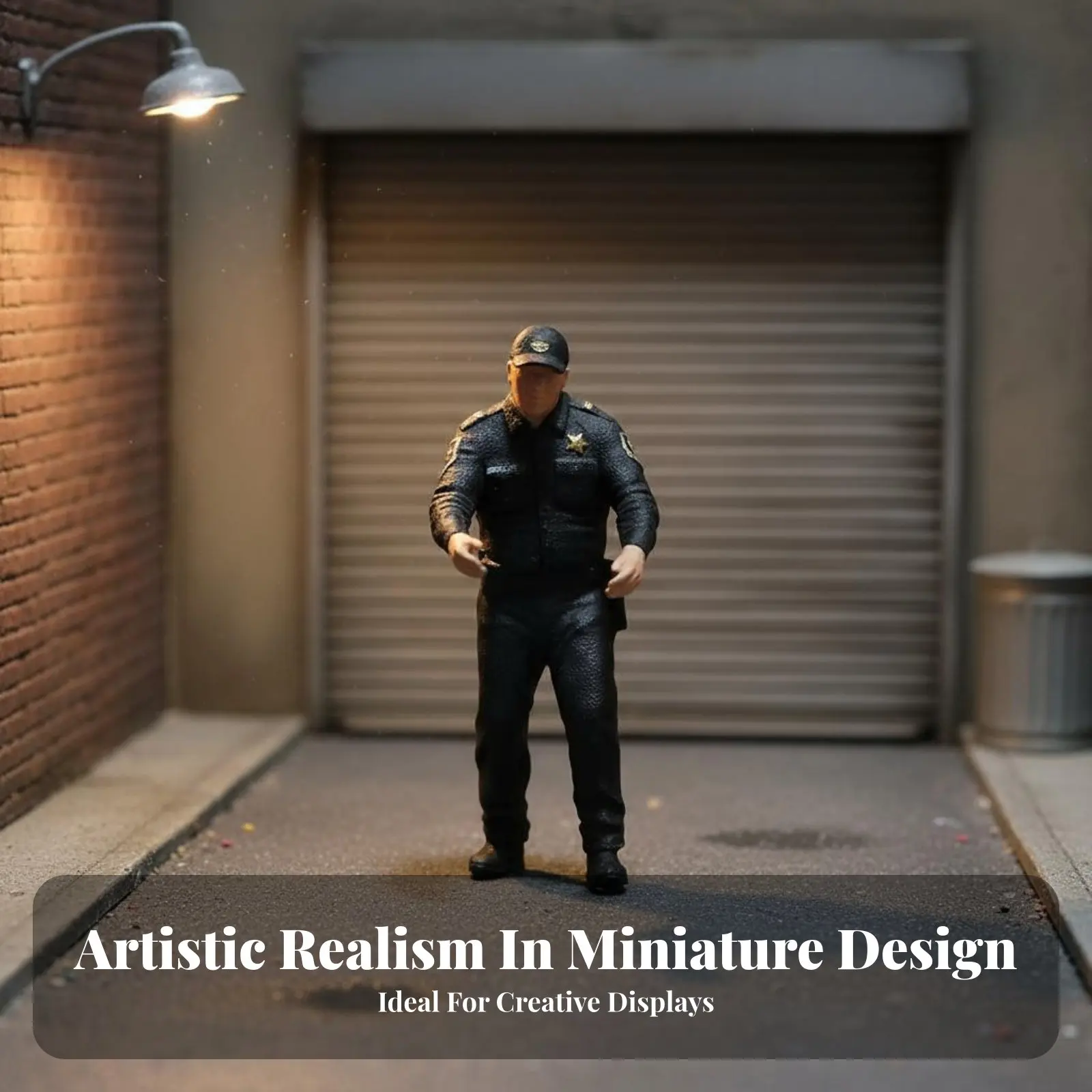 Коллекционная фигурка полицейского и грабителя в масштабе 1:64, реалистичная модель для песочницы, реквизит для сцен, миниатюрные фигурки людей