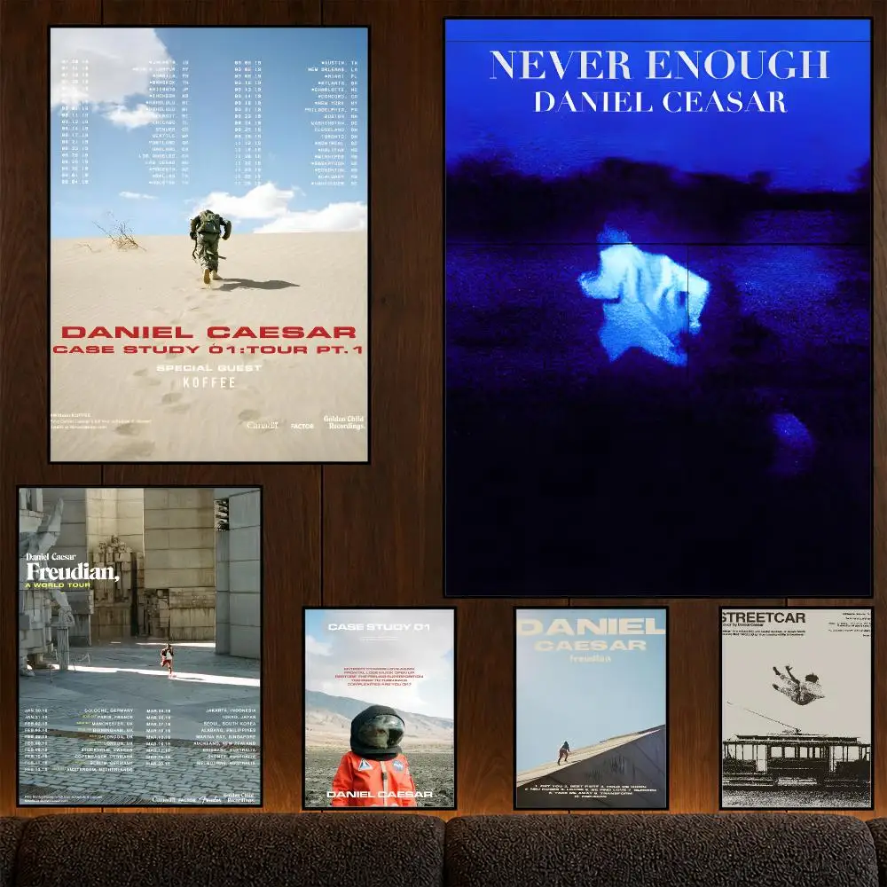 Singer Daniel Caesar Freudian Get You Poster Wall Art Print HD Aesthetic Artwork Waterproof Printing For Fans Home Decor Gift