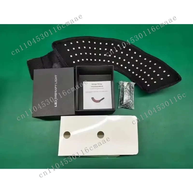 strip for horseshoe hooves, wavelength 660nm/850nm, with 15-minute timer, including battery, 80 LED lights, horseshoe wrap light