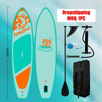 FUNWATER Dropshipping Sup Paddle Standup Paddel Board Surfboard Surfing Board Wakeboards Inflatable Paddle Board Sup Sap