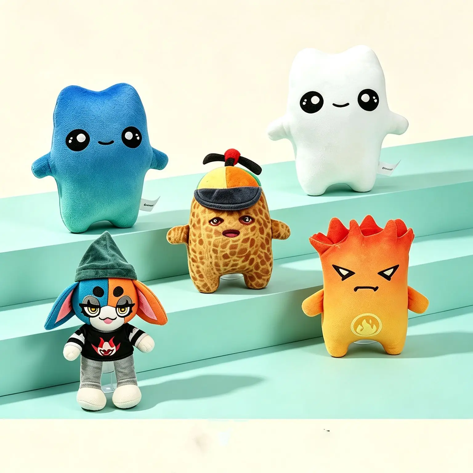 Fortnite 20cm Sprite Plush Doll Game Character Stuffed Toy Soft Collectible Gift For Birthday Ideal Furry Companion view 2
