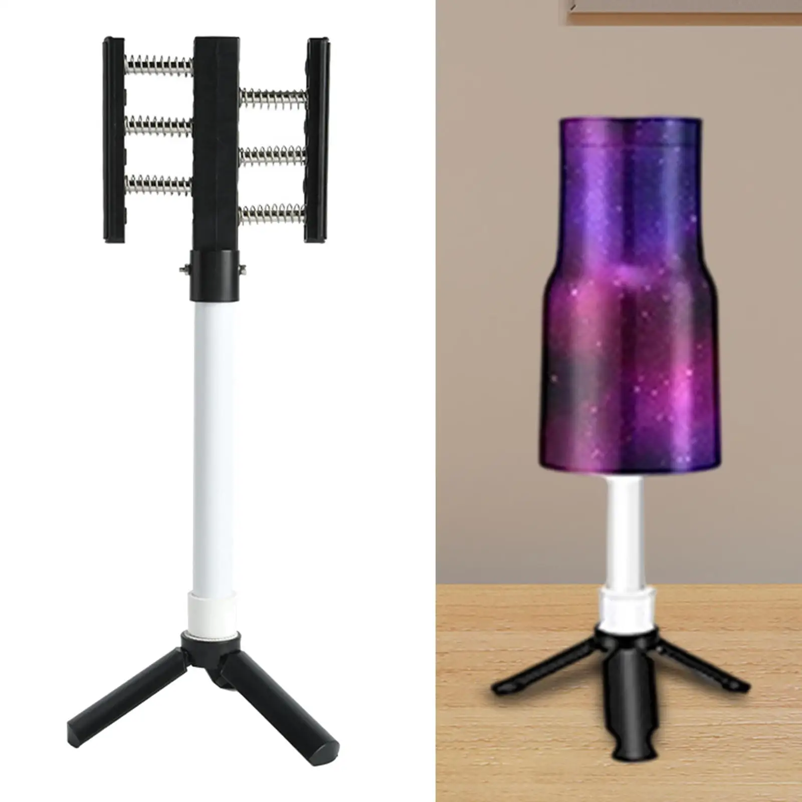 Cup Turner Fixture Bracket,Cup Turner Holder DIY Projects Stable Lightweight Portable Stand Tumblers Rack