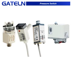 1/4'' Swtich Adjustable QPM11-NC / QPM11-NO Air Pressure Switch Wire External Thread Nozzle Pressure Controller Sensor Pnumatic