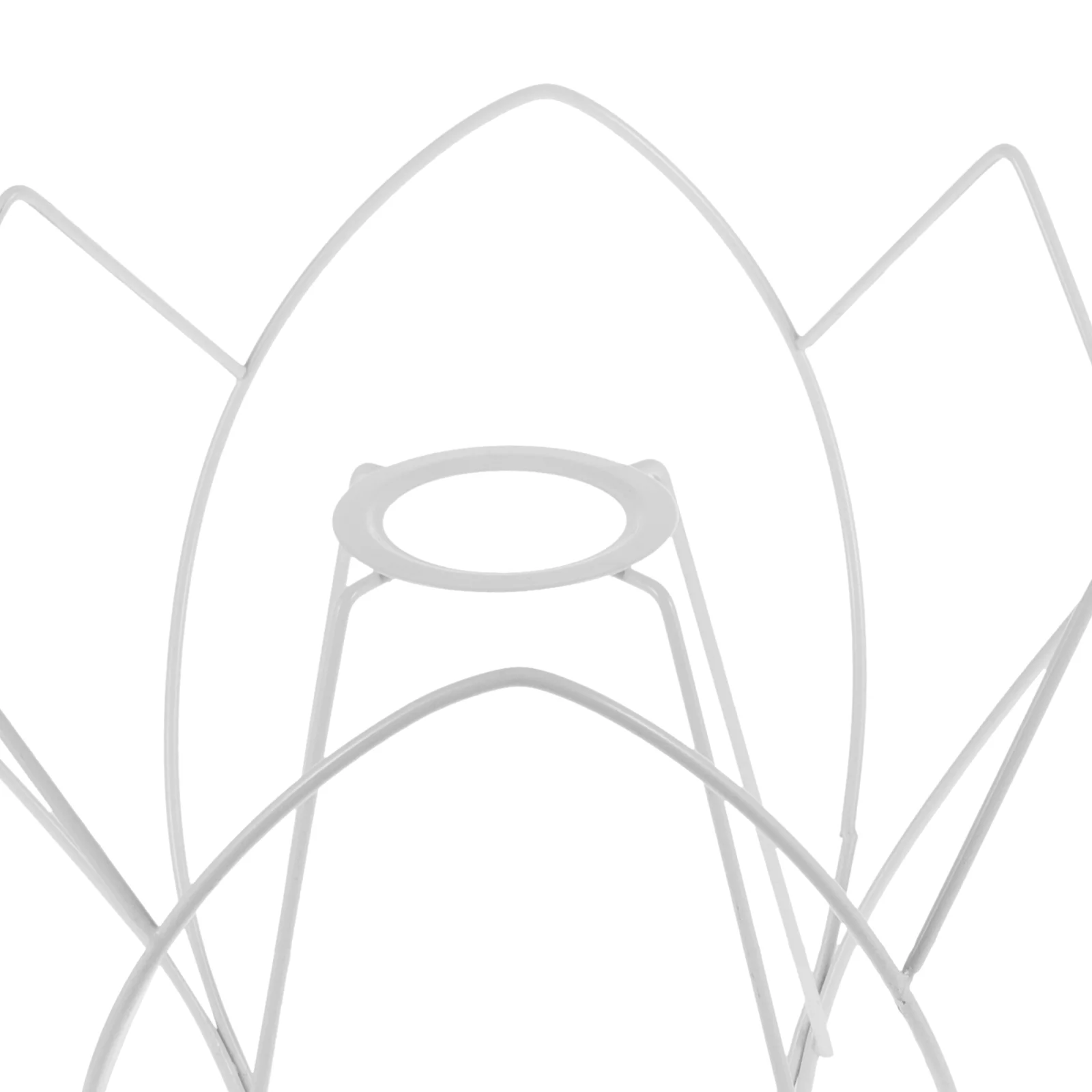 Shaped Light Stand Multi-purpose Lamp Frame for DIY Round Lampshade Making Tools Accessories Iron Table