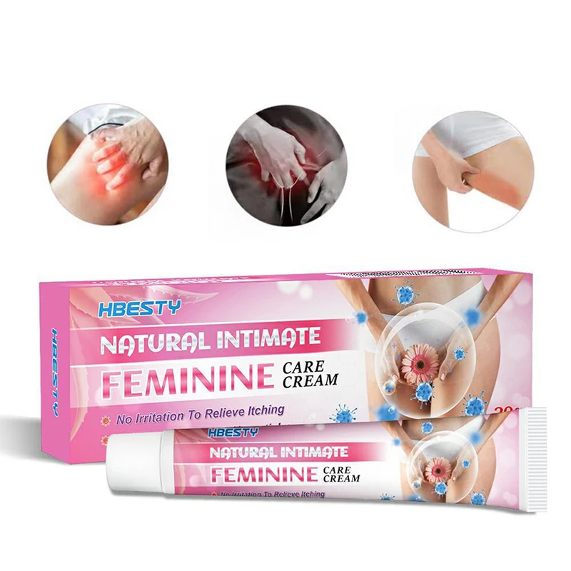 1pc 20g weibliche gynäko logische Gel Frau private Teile Anti-Juckreiz-Creme Vaginitis Behandlung Salbe Kräuter Anti-Bakterien-Creme