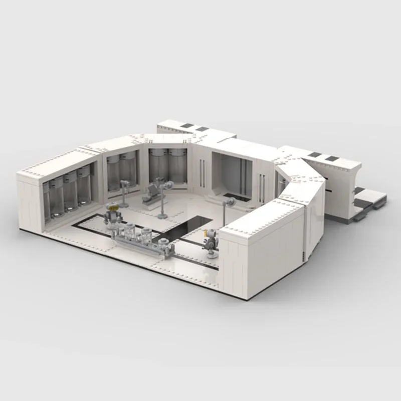 Moc Bouwstenen Populaire Sterfilm Model Frontlinie Kloonkamer Technologie Modulaire Blokken Geschenken Kerst Speelgoed Diy Assemblage