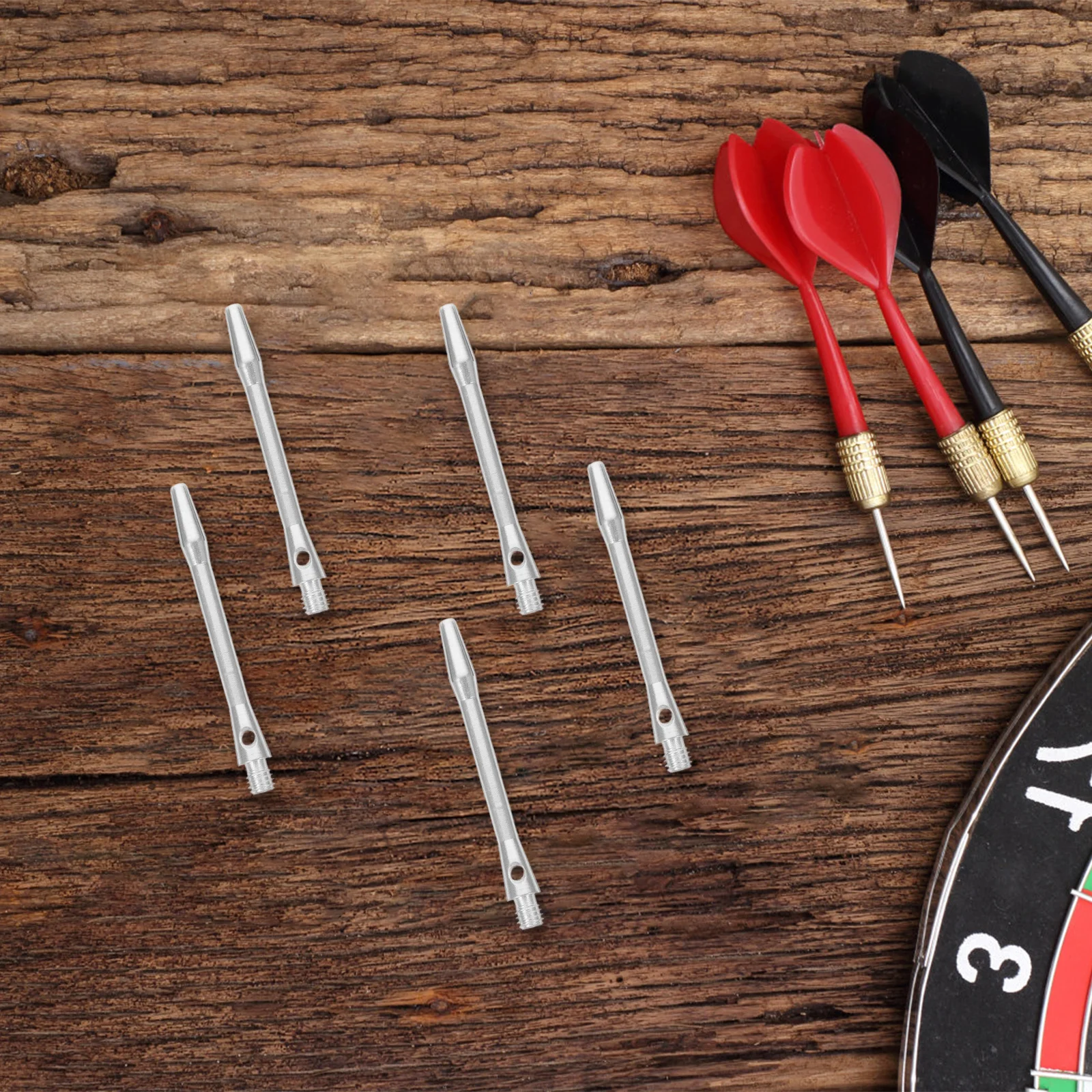 แกนอะลูมิเนียม 12 ชิ้น สำหรับเปลี่ยนอะไหล่ อุปกรณ์เสริม แข็งแรง น้ำหนักเบา พกพาสะดวก สำหรับแกนเกม