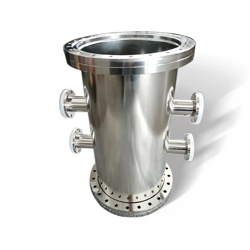 Customized Stainless Steel Spherical Vacuum lab Chamber CF200 Six way tube for vacuum chamber