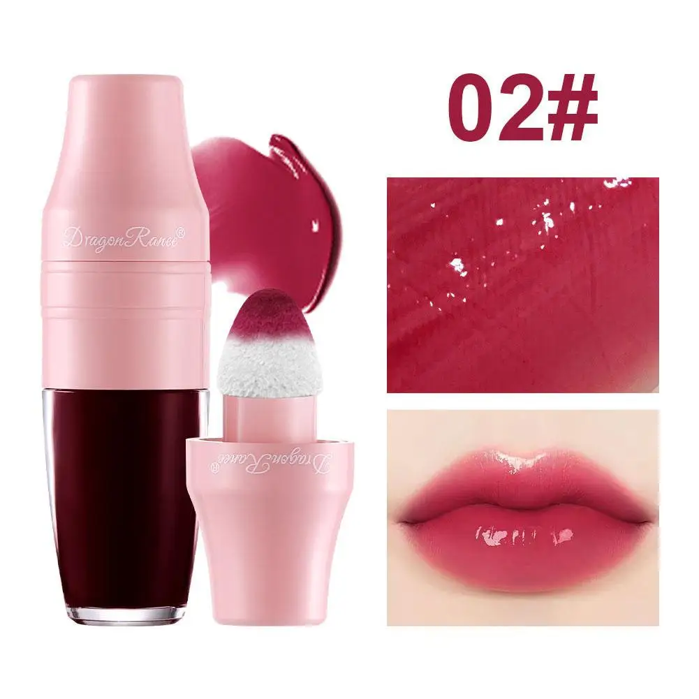 Dragon ranee 6 COLOUR Shake & Go บลัชออนแบบน้ำลิปสติกแบบยาวกันน้ำลิปสติก B9Q6ติดทนนาน