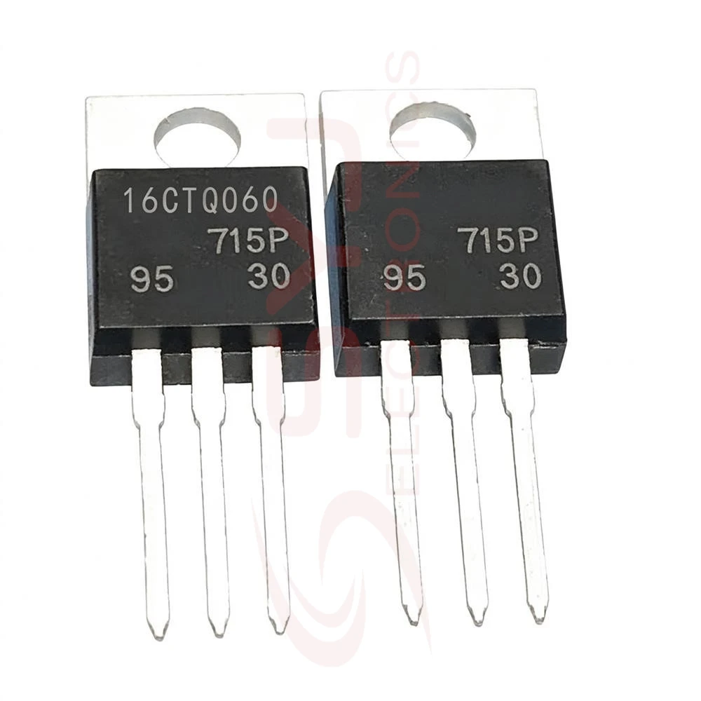 5PCS 16CTQ060 16A 60V STP6N25 P6N25 G060N08 HYG060N08NS1P 105A 80V IRL520A BTA06-600C NCEP8588 85V 88A TO-220