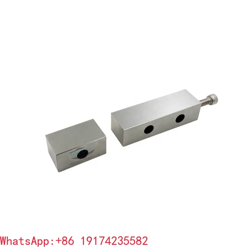 System 3R-209.1 Stainless Steel Econo Wire EDM Econo Ruler Vice with a Wide Clamping Range for WEDM Machining HE-R06999